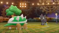 A Torterra battling a Luxray in Brilliant Diamond and Shining Pearl. (Image via ILCA)